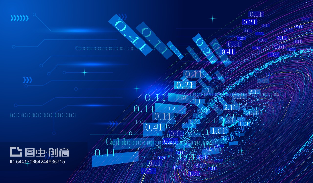 宇宙漩渦、動(dòng)態(tài)粒子、數(shù)據(jù)構(gòu)建網(wǎng)絡(luò)科技大數(shù)據(jù)背景